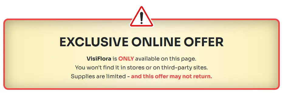 VisiFlora QUALITY YOU CAN TRUST  